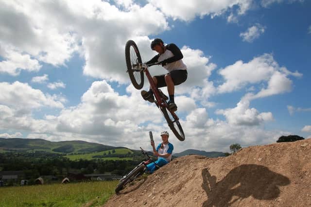 Glentress Forest could become even more popular with bikers and tourists if plans for development are accepted. Picture: David Cheskin/Glasgow 2014 Ltd via Getty Images