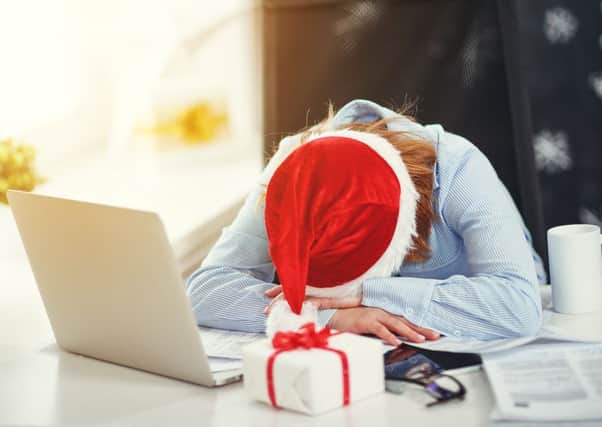 43 per cent of office employees will check their work emails over Christmas. Picture: Supplied.