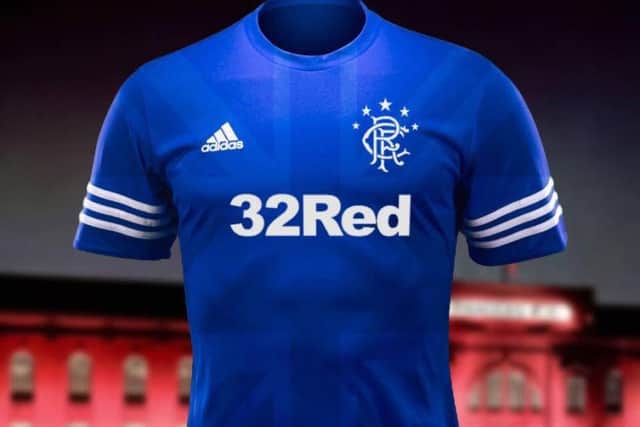 Could this be the new Rangers home kit? Picture: Contributed