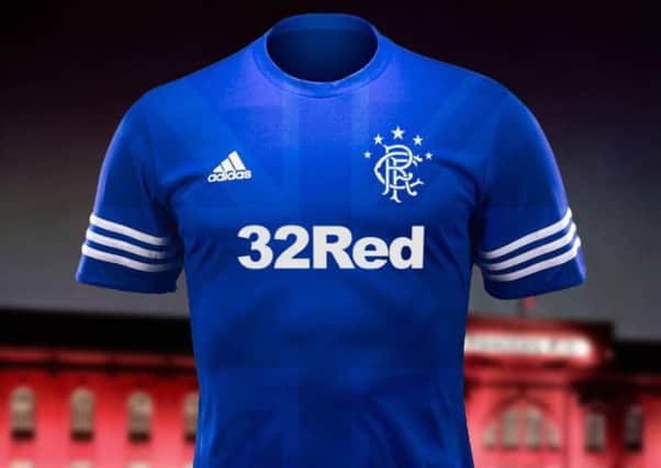 Could this be the new Rangers home kit? Picture: Contributed