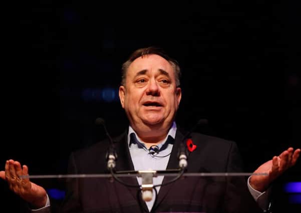 Alex Salmond was a strong supporter of the sector while in office. Picture: Scott Louden