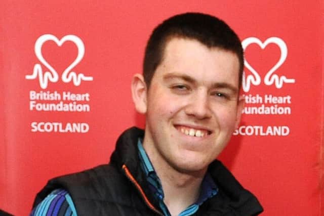 Harry Prentice received the heart of a 30-year-old man from England. Picture: Lisa Ferguson