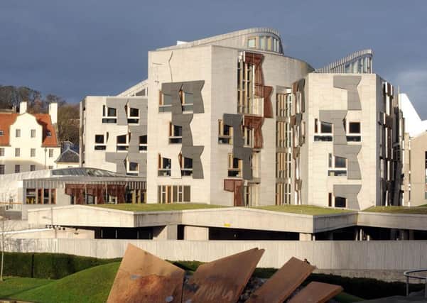 The Scottish Parliament at Holyrood. Picture: Lisa Ferguson