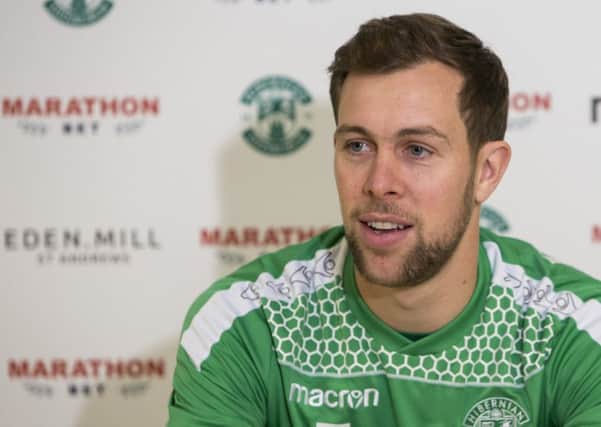 Steven Whittaker, in his second spell at Easter Road, says he's frustrated that Hibs don't have more points. Picture: SNS Group