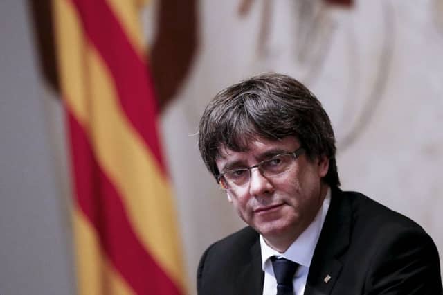 Ousted Catalan leader Carles Puigdemont is among five former Cabinet members who have had international arrest warrants against them withdrawn. Picture: Getty Images