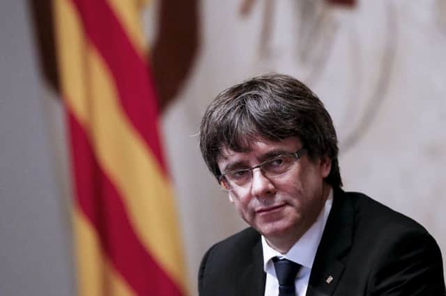 Ousted Catalan leader Carles Puigdemont is among five former Cabinet members who have had international arrest warrants against them withdrawn. Picture: Getty Images