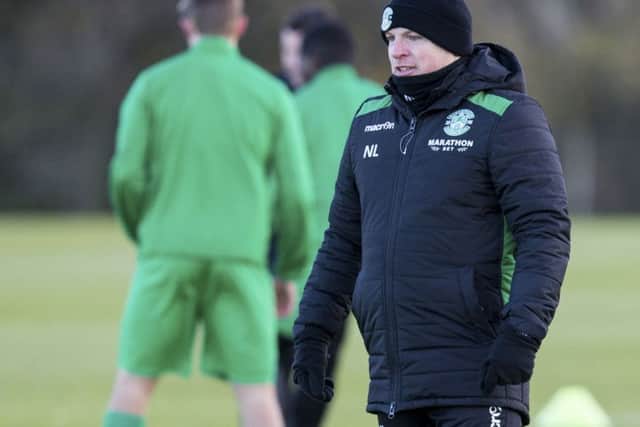 Neil Lennon believes the general standard of refereeing this season has been pretty good. Picture: SNS.