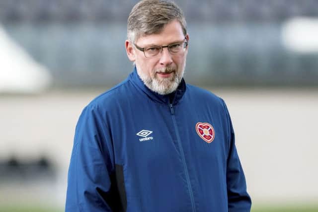 Hearts manager Craig Levein accused former Tynecastle midfielder turned BBC pundit Michael Stewart of conducting a vendetta. Picture: Alan Harvey/SNS