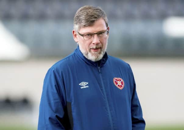 Hearts manager Craig Levein accused former Tynecastle midfielder turned BBC pundit Michael Stewart of conducting a vendetta. Picture: Alan Harvey/SNS