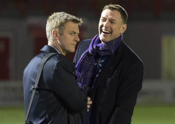 Chris Sutton (right) has accused clubs of jealousy towards Celtic. Picture: SNS/Craig Foy