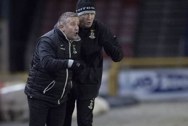 Inverness manager John Robertson (left) fumed at the SPFL's treatment of his club. Picture: SNS/Bill Murray