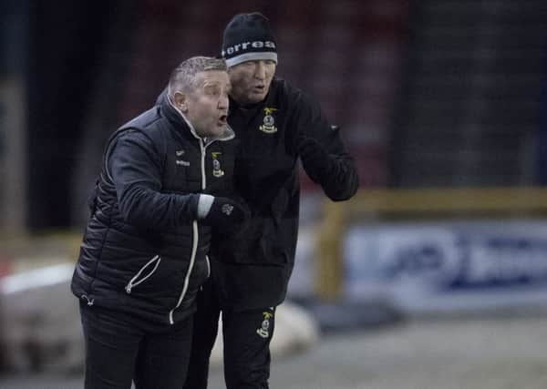 Inverness manager John Robertson (left) fumed at the SPFL's treatment of his club. Picture: SNS/Bill Murray