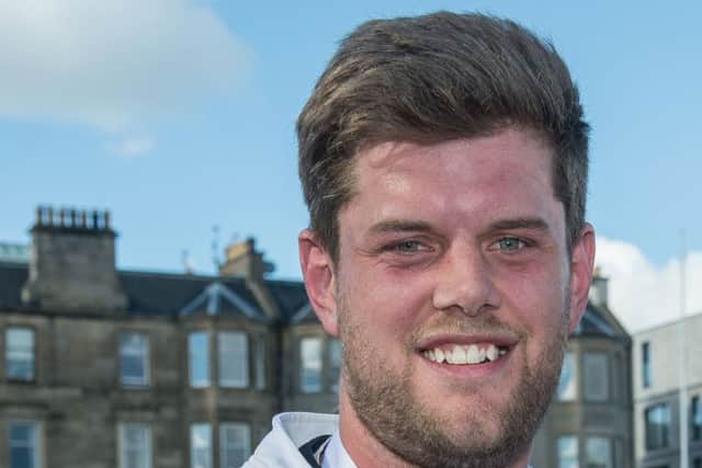 Jack Turley scored the first try for Heriot's