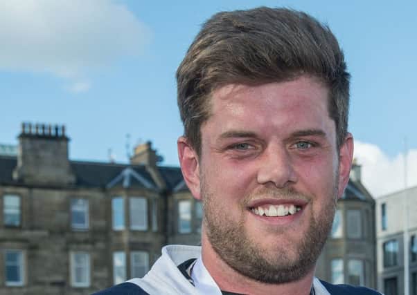 Jack Turley scored the first try for Heriot's