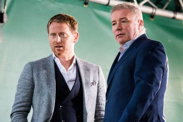 Michael Stewart (left) had more to say on his spat with Craig Levein. Picture: SNS/Ross Parker