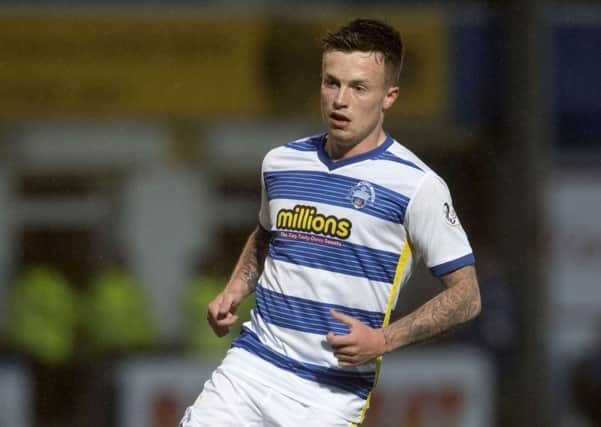 Gary Oliver opened the scoring for Morton. Picture: SNS/Craig Foy