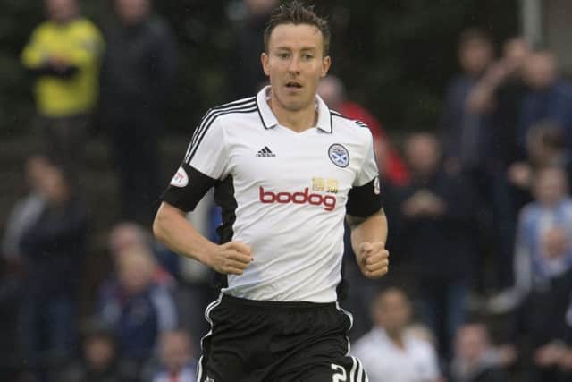 Ayr's Chris Higgins netted the winner. Picture: SNS/Craig Foy
