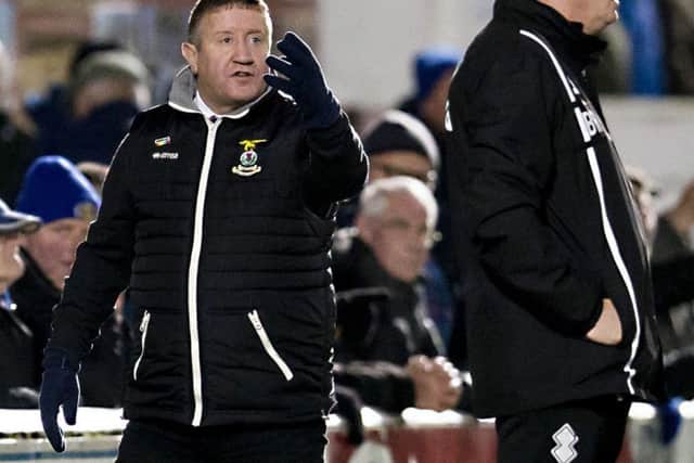 Inverness CT manager John Robertson was proud of his players in difficult circumstances. Picture: SNS/Bruce White
