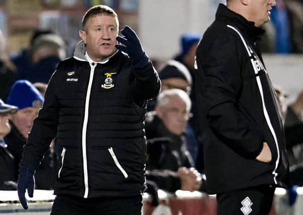 Inverness CT manager John Robertson was proud of his players in difficult circumstances. Picture: SNS/Bruce White