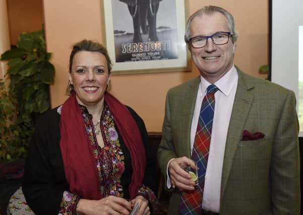 Francoise Milne and  Simon Milne. Picture: Greg Macvean