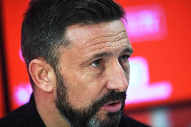 Aberdeen boss Derek McInnes is said to be wanted by Rangers. Picture: SNS