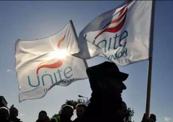 Unite Scotland said that RBS' plan to close 62 branches is 'morally bankrupt'. Picture: Contributed