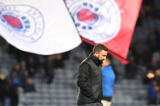 Rangers wish to make Derek McInnes their new manager. Picture: SNS