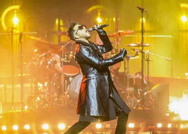 Queen and Adam Lambert perform at the SSE Hydro in Glasgow, 3 December 2017 PIC: Calum Buchan