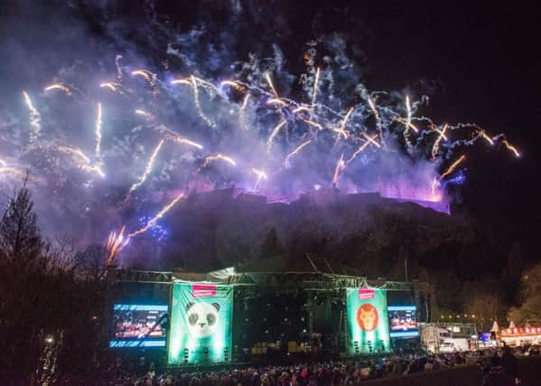 Underbelly has the contract to run Edinburgh's Hogmanay celebrations. Picture: Ian Georgeson.