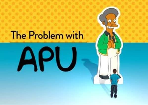 A documentary has been made about The Simpsons' character Apu. Picture: YouTube