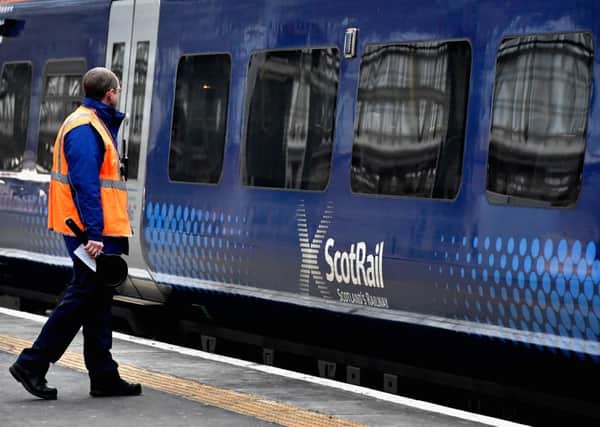 ScotRail Alliance welcomed its second high-speed train which will connect Scotland's seven cities. Picture: Jeff J Mitchell/Getty Images