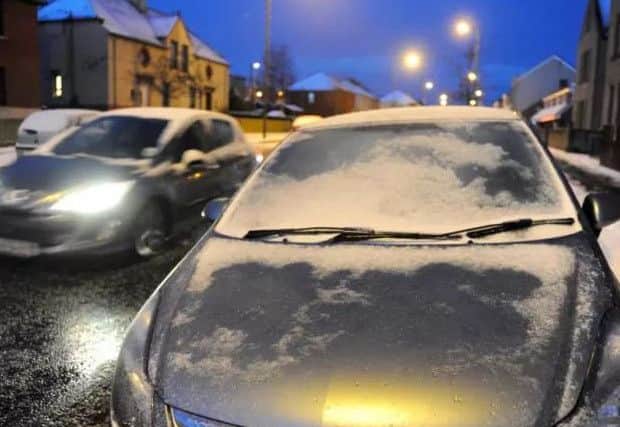 Patients in Lanarkshire have received medical attention for broken or dislocated bones after the recent icy weather