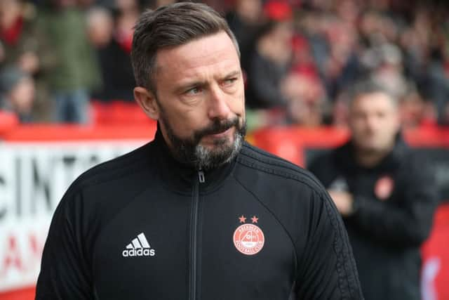 Rangers have been told to pay a compensation figure up front if they want to open talks with Derek McInnes. Picture: PA