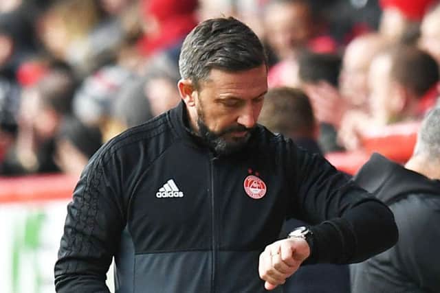 Aberdeen manager Derek McInnes is wanted by Rangers. Picture: SNS
