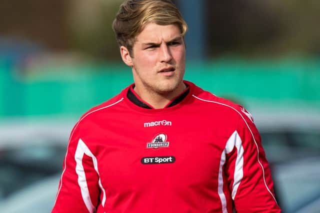 Duhan van der Merwe has ambitions of qualifying for Scotland through residency. Picture: SNS Group