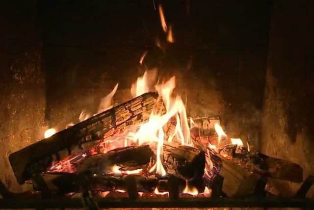 The tradition of the Yule log began in Celtic times when it was believed that the sun stood still for 12 days during winter. Later, a last piece of Yule log would be saved to light next year's fire. PIC: Creative Commons.