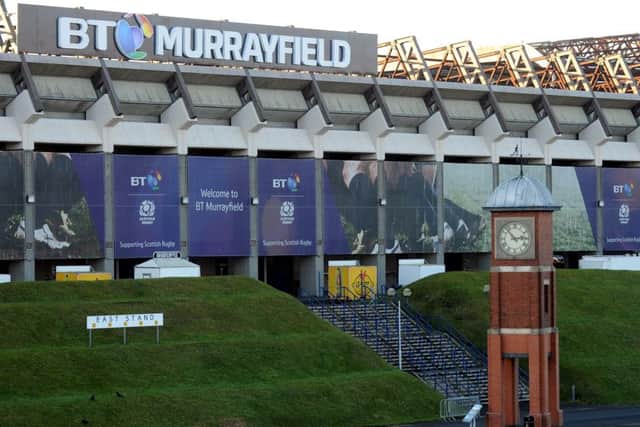 BT Murrayfield hosted the Scottish Schools Cup finals. Picture: Lisa Ferguson