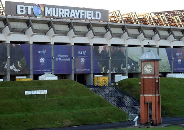 BT Murrayfield hosted the Scottish Schools Cup finals. Picture: Lisa Ferguson