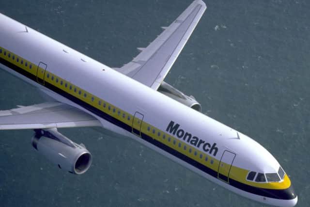 Nearly a million people faced cancellations after the collapse of Monarch. Picture: Airbus Industries/AP