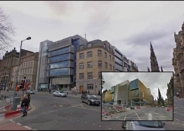 St Andrew Square 2008 and 2016. Pictures: Google Street View