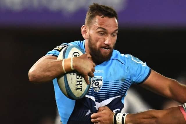 Montpellier's New Zealand fly half Aaron Cruden is among the best stand-offs in the world. Picture: Pascal Guyot/AFP/Getty Images