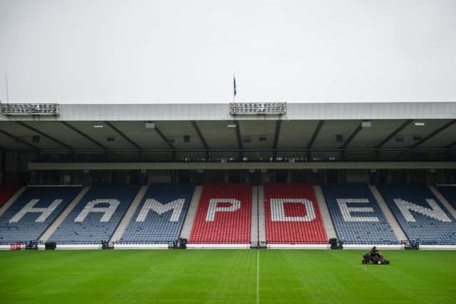 Hampden won't host the opening match of Euro 2020 but will still stage games after being named as London's partner city for Group D. Picture: John Devlin