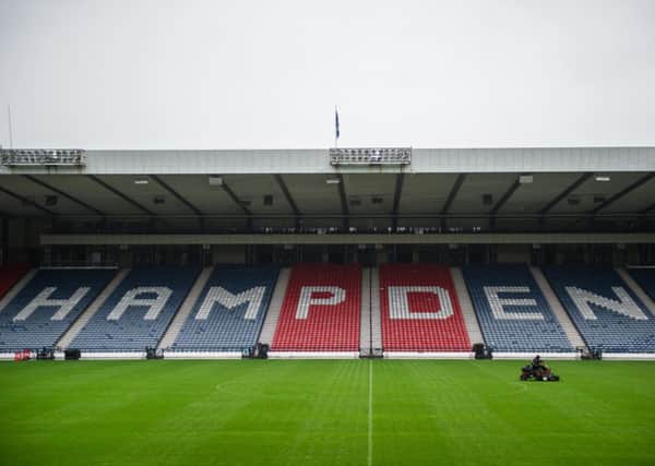 Hampden won't host the opening match of Euro 2020 but will still stage games after being named as London's partner city for Group D. Picture: John Devlin