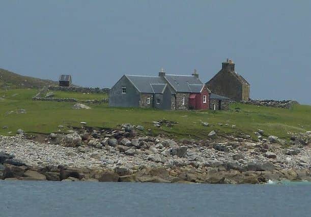 Although there are no permanent residents, a handful of holiday homes still welcome visitors. PIC: wwwl.geograph.co.uk.