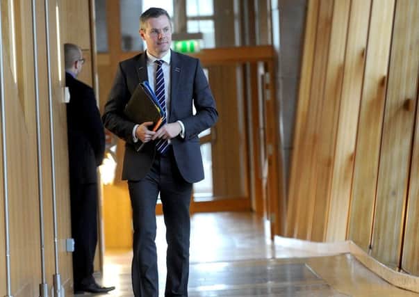 Finance Secretary Derek Mackay