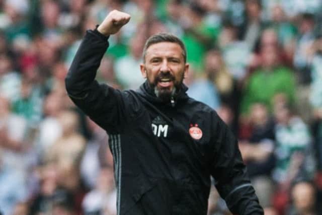 Derek McInnes has decided to remain at Aberdeen. Picture: John Devlin