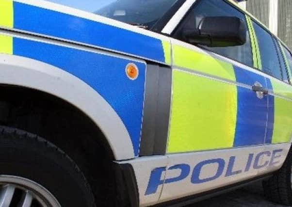 Two men were arrested after police sezied drugs from a car