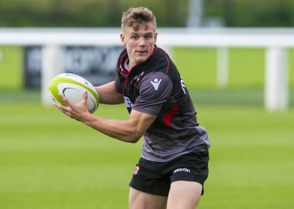 Darcy Graham will make his Edinburgh debut after impressing for the Scotland sevens side in Dubai. Picture: Paul Devlin/SNS