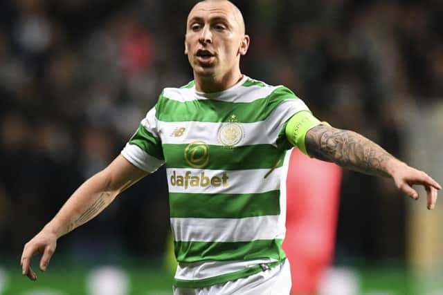 Celtic captain Scott Brown has been in great form this term. Picture: SNS