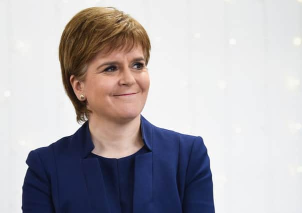 Scottish First Minister Nicola Sturgeon.  (Photo by Jeff J Mitchell - WPA Pool/Getty Images)